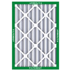 Filterbuy 20x25x4 Air Filter MERV 8 Dust & Allergy Defense (2-Pack)