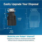 InSinkErator Badger 5 Garbage Disposal 1/2 HP Continuous Feed - 79883-ISE