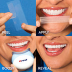 Crest 3DWhitestrips at Home Teeth Whitening Kit, Professional Express + Whitening Light, 1 Light + 19 Treatments, 38 Strips