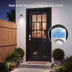 Veise Keyless Entry Door Lock with 2 Knobs Set, Electronic Keypad Deadbolt, Easy Installation Digital Smart Door Lock Set, Auto Lock, One-time Codes