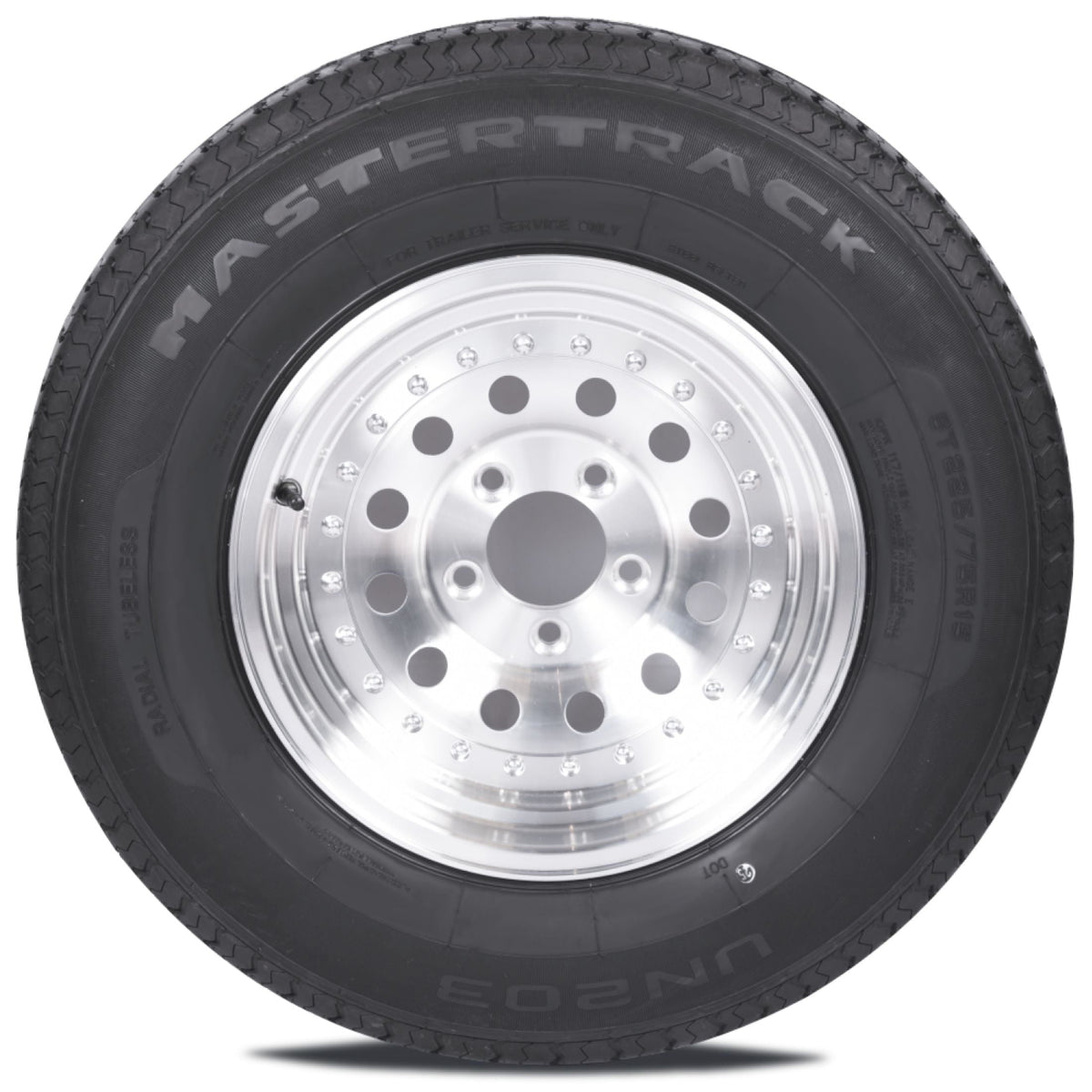 Mastertrack UN203 ST205/75R14 8 Ply 105/101N Load Range D Radial Trailer Tire - ST 205/75/14 205/75R14 (Tire Only)