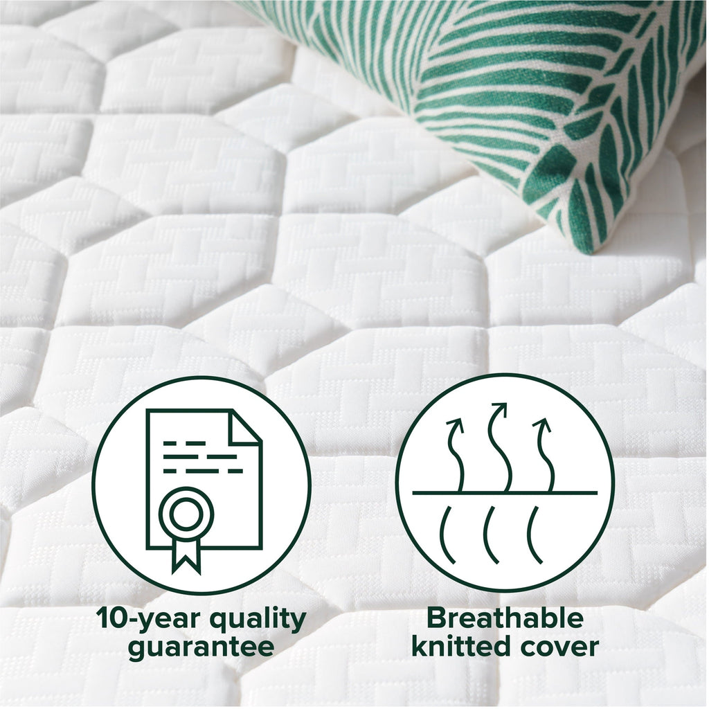 Zinus Core Comfort 6" Full Mattress, Innerspring Mattress in a Box