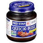 6 pack) Red Star Quick-Rise Instant Yeasts, 4 oz (113.4 g) Multi-Use Jar, Fast-Acting Baking Yeasts