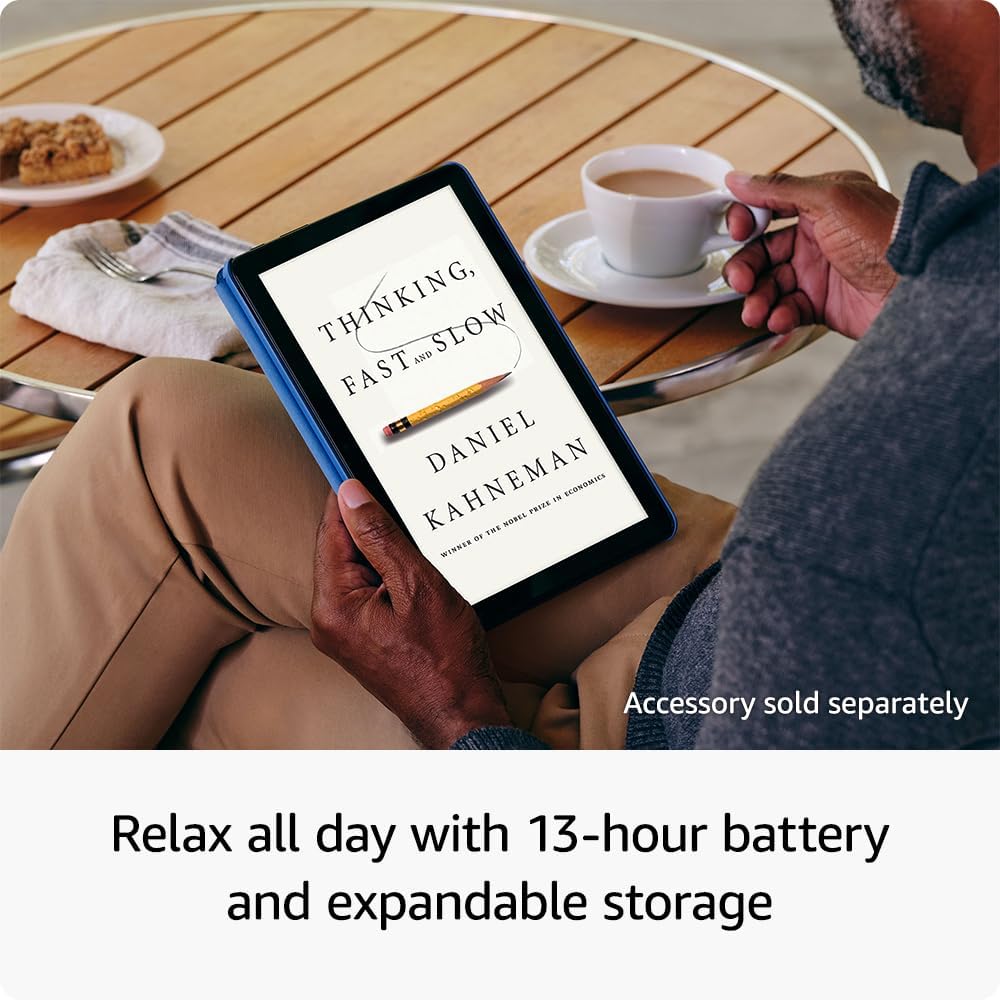 Amazon Fire HD 10 Tablet 10.1in Full HD, 3 GB RAM, 64 GB, Lilac