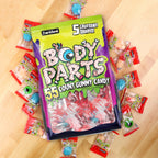 Frankford Gummy Candy Body Parts Halloween Bag, 55 Count