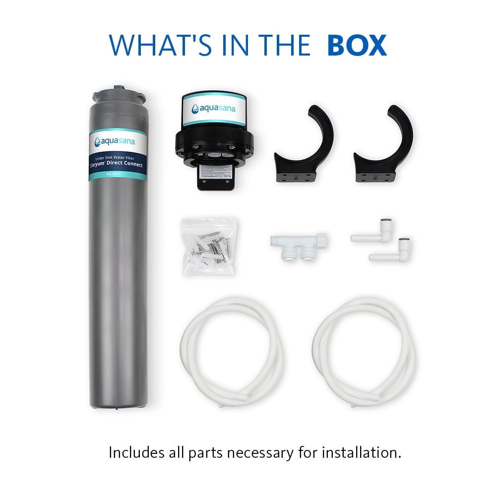 Aquasana Under Sink Water Filter System - Claryum Direct Connect - AQ-MF-1