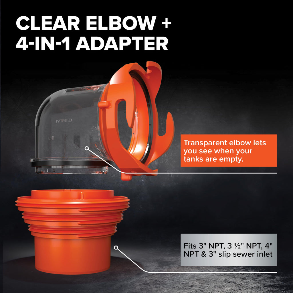 Camco RhinoEXTREME 20 Ft RV Sewer Hose Kit, Pre-Assembled, Swivel Fittings