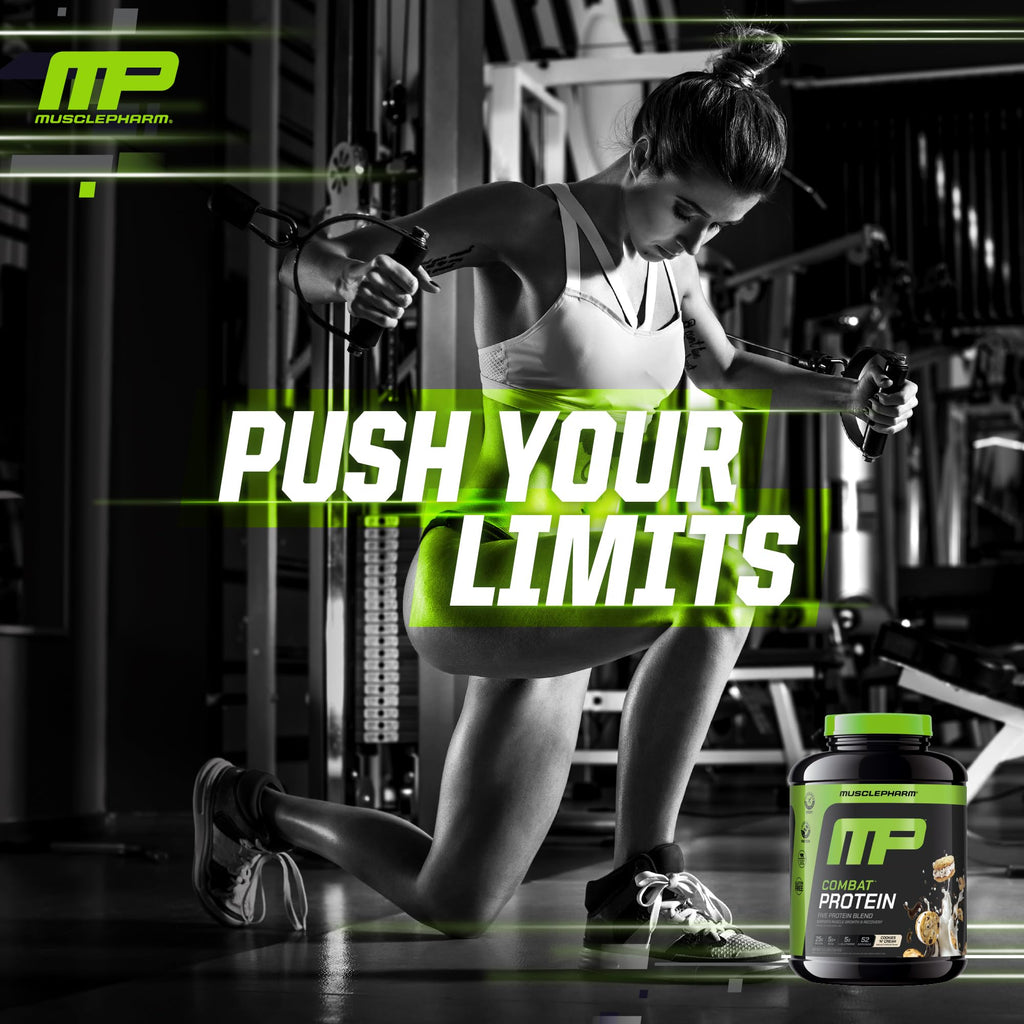 Muscle Pharm Combat Protein Powder | Cookies N Cream - 4.2 lb