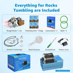 G1 4LB Professional Rock Tumbler Kit for Adults