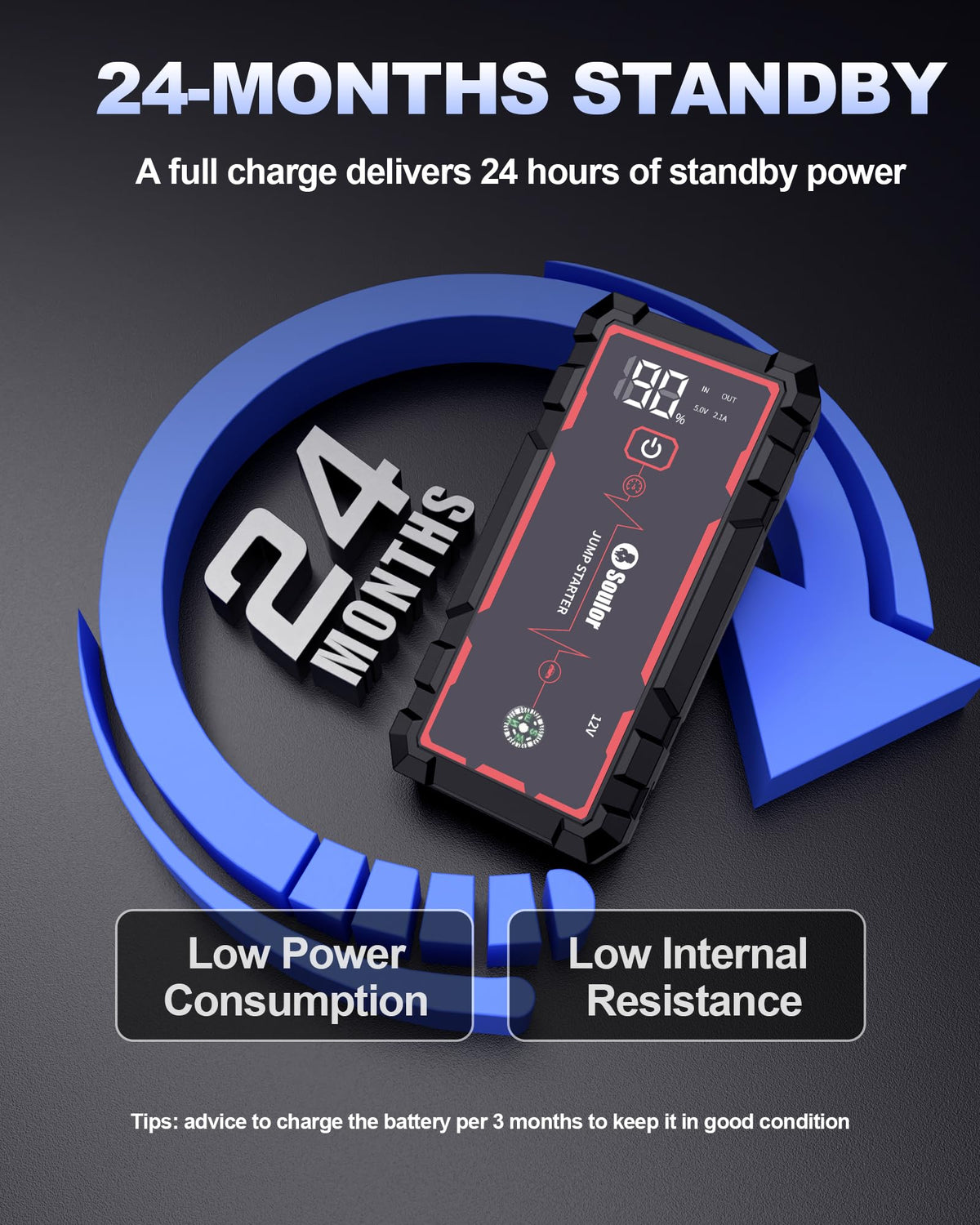 Jump Starter Battery Jumper Starter Portable Car Battery Jump Starter 5000A