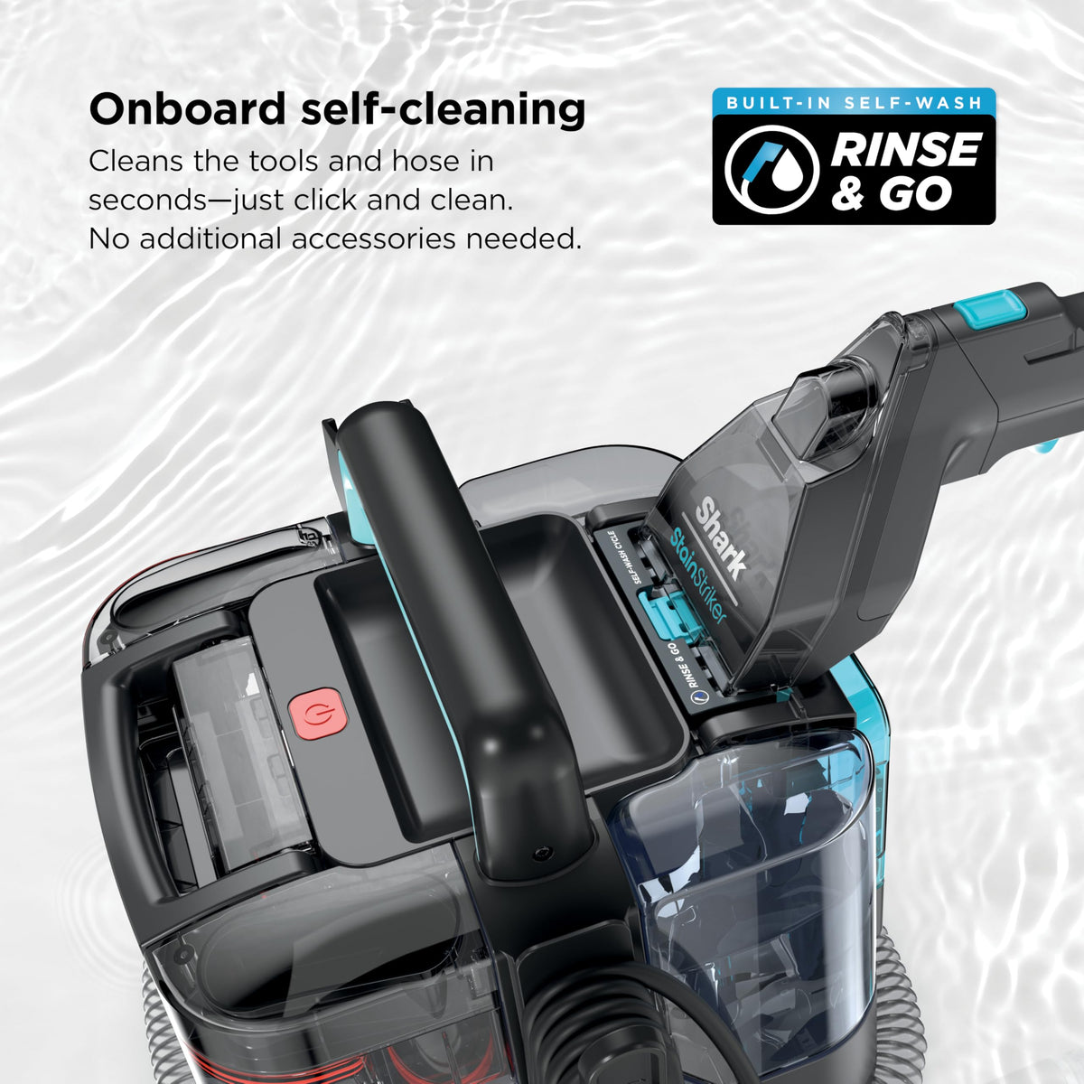 Shark StainStriker Portable Spot & Stain Cleaner, 2 Tools, PX221BRN