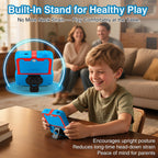 Portable Video Game Console for Kids, 220 Built-in Classic Retro Games, Handheld Plug & Play Player with 3.5'' IPS Screen, Rechargeable Travel Toy