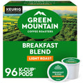 Green Mountain Breakfast Blend Coffee, K-Cup Pods, 96 Count