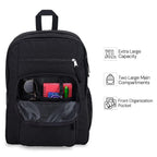 JanSport Laptop Backpack - Computer Bag with 2 Compartments, Ergonomic Shoulder Straps, 15” Laptop Sleeve, Haul Handle - Black