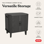 Keter Velo 30 Gallon Outdoor Storage Cabinet