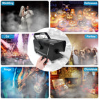 Fog Machine, Smoke Machine with Remote Control for Halloween, Party
