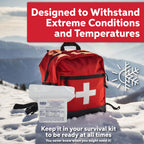 SOS Food Lab Emergency Food Bar - 2400 Calorie Ration (5 Pack Shortbread Cookie) - 2 Day/48 Hour Ready to Eat Supply for Camping, Hiking, Disaster