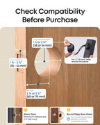 eufy Security Smart Lock C33, Keypad Door Lock with Handle, Built-in Wi-Fi