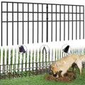 42.5ft(L) x 13in(H) Animal Barrier Fence, 30 Panels No Dig Garden Fence for Dog Rabbit, Rustproof Anti Digging Barrier, Garden Edging Border Ground