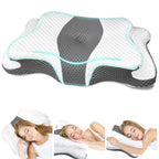 CHxxy Memory Foam Pillows, Cervical Pillow for Neck & Shoulder Pain Relief