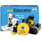 Educator ET-300 Mini E Collar for Dog Training with Remote - 1/2 Mile Range, Waterproof, 100 Blunt Stimulation Levels, Tone or Vibration Mode, Night