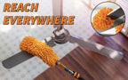5-24 ft Long Telescopic Extension Pole, Multi-Purpose Extendable Pole