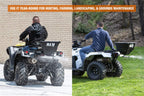 Buyers Products ATVS100 100 lb ATV Rear Rack Mount Broadcast Spreader