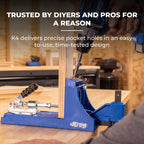Kreg Pocket Hole Jig K4, Woodworking Jig, Durable & Convenient