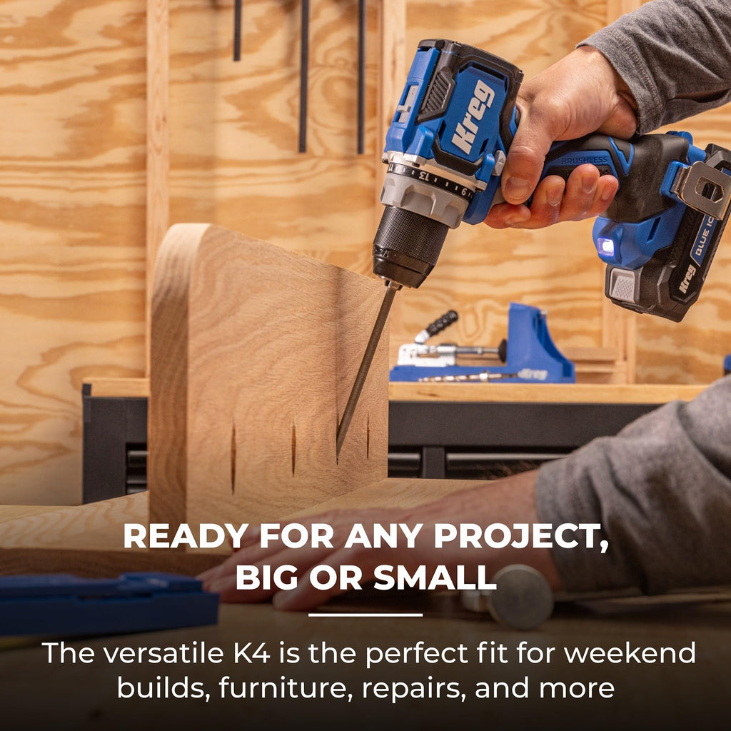 Kreg Pocket Hole Jig K4, Woodworking Jig, Durable & Convenient