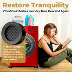 Anti Vibration Pads for Washing Machine & Dryer, Fit Feet to 2.5in 4 Pack