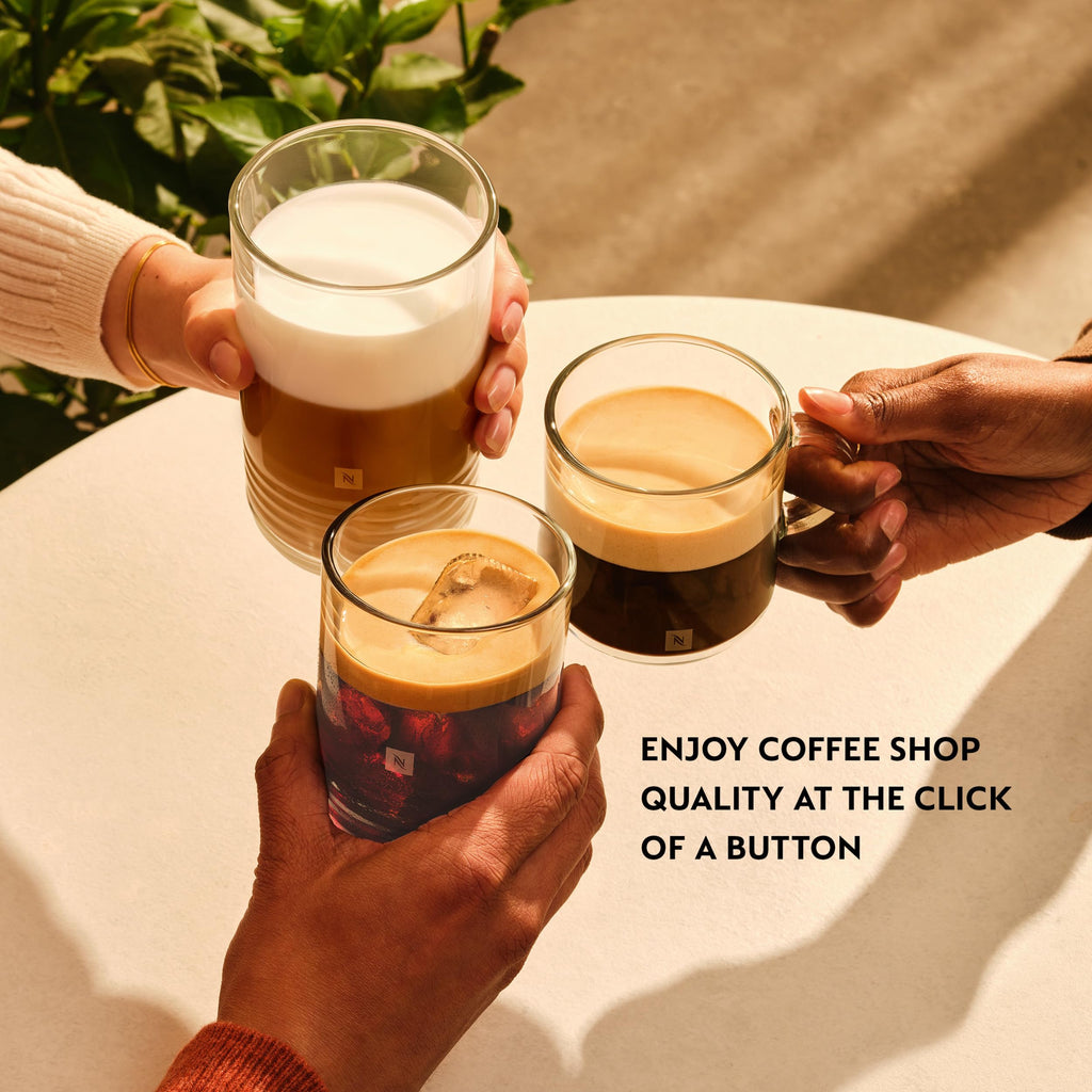 Nespresso Vertuo, Melozio Decaf, Medium Roast, 30-Count Espresso Pods