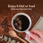 World's Best Half Caff Dark Roast Coffee Pods 100ct Keurig Compatible
