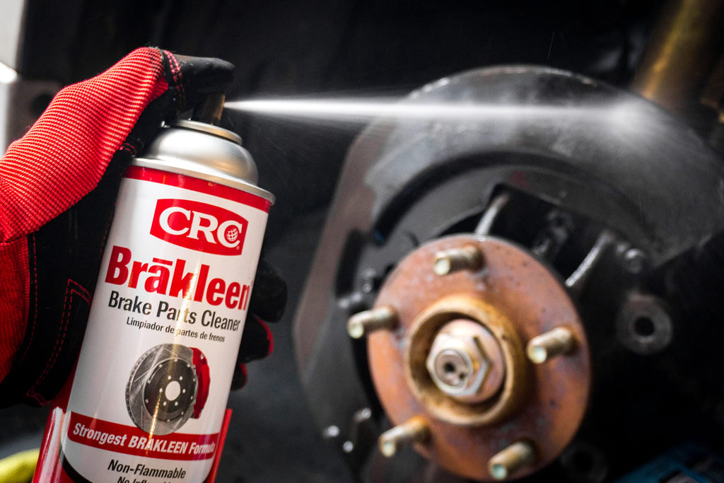 CRC Brakleen Brake Parts Cleaner Spray - Non-Flammable - 19 oz (12-Pack)