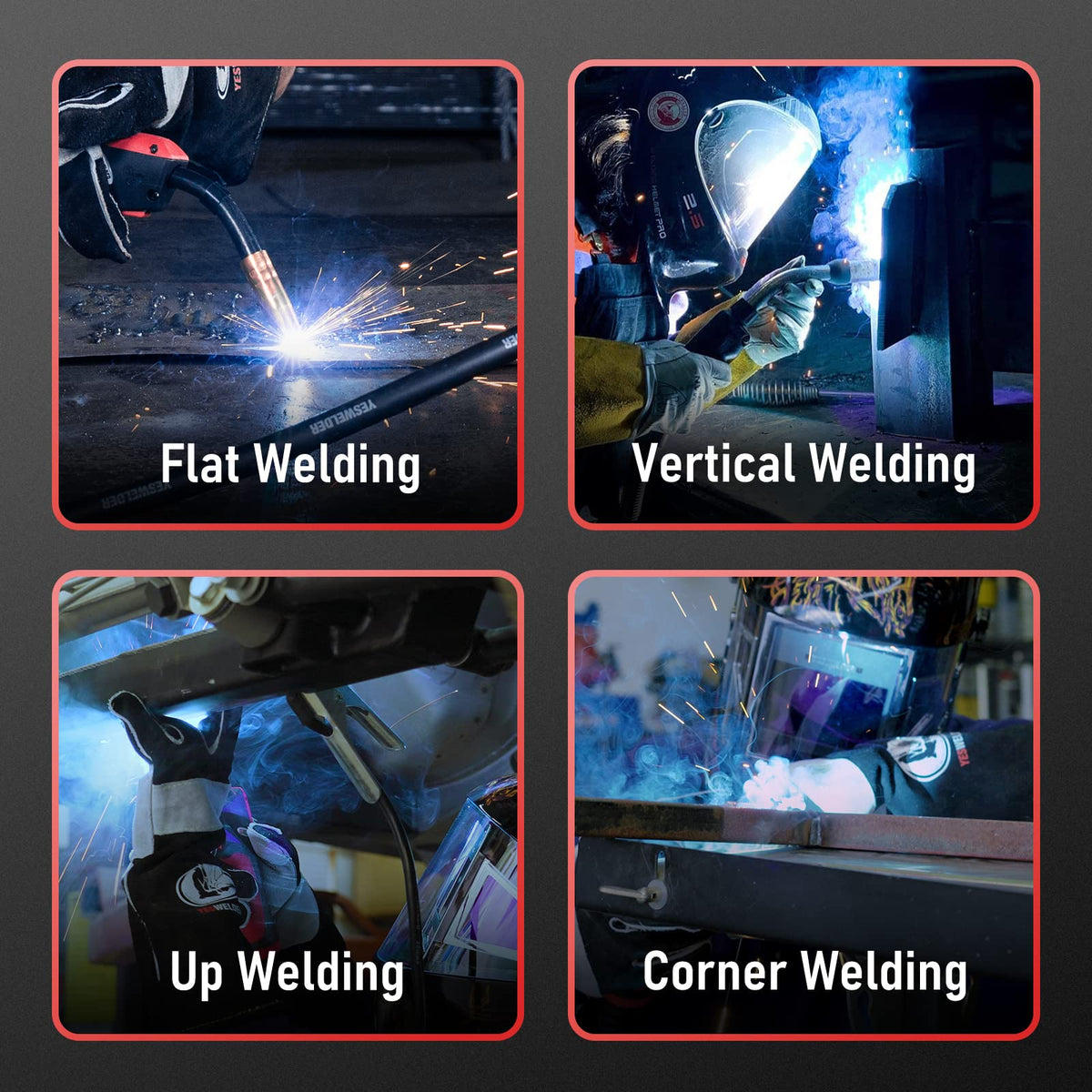 YESWELDER MIG Welding Wire, ER70S-6 Solid Carbon Steel