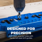 Kreg Shelf Pin Jig 1/4 Inch, Cabinet Shelf Drilling Jig, KMA3225