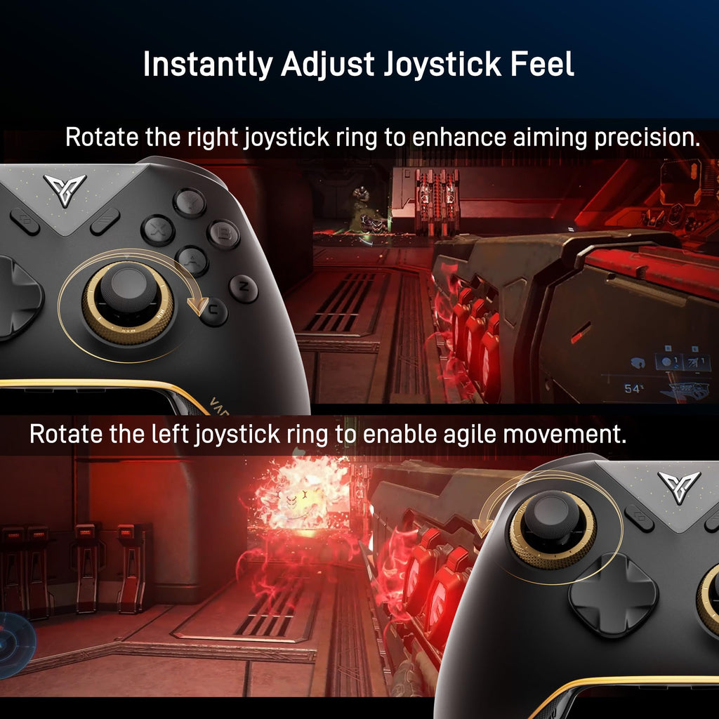 FLYDIGI Vader 5 Pro PC Controller, 3ms Low Latency, FORCEFLEX Joysticks