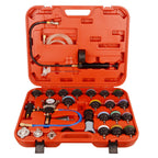 DAYUAN 28Pcs Universal Radiator Pressure Tester Kit Coolant Pressure Tester