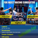 GTPLAYER Sim Racing Wheel Stand Simulator Cockpit Wheel Stand Racing Steering Shifter Mount fit for Logitech G25 G27 G29 G920 G923 Thrustmaster