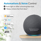 ULTRALOQ Bolt SE Wifi Smart Deadbolt Lock, Supports Matter, Remote Control