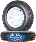 eCustomrim 2-Pack Trailer Tire Rim Assembly ST175/80D13 B78-13 5 Lug LRC