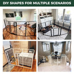 FXW Homeplus Indoor Dog Playpen, 32" H, 8 Panels, for Small & Medium Dogs