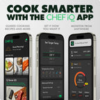 CHEF iQ Sense | Smart Wireless Meat Thermometer | 2 Ultra-Thin Probes | WiFi Unlimited Range | 1000°F Heat Safe | 5 Sensors | BBQ, Grill, Oven