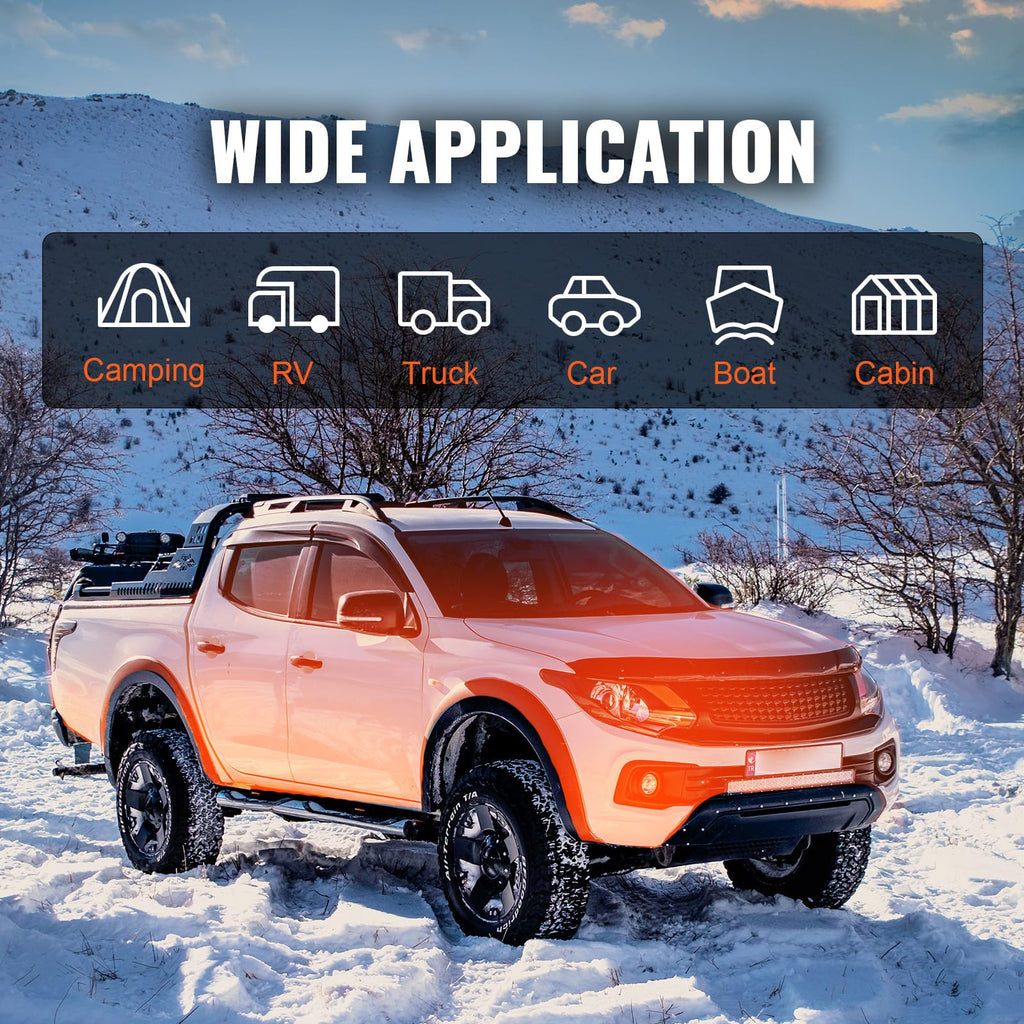 VEVOR 8KW Diesel Heater with Bluetooth App Control