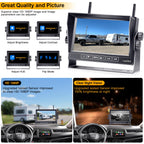 HD 1080P RV Backup Camera Wireless - Easy Install for Furrion Pre-Wired RVs