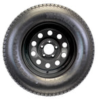 eCustomrim 2-Pack Trailer Tire Rim Assembly ST205/75D15 5 Lug Black Mod