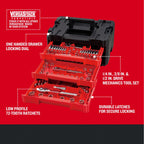 CRAFTSMAN 230 Pcs Mechanics Tool Set, Socket Wrench Set, Car Tool Kit with VERSASTACK Toolbox, SAE and Metric,1/4 in, 3/8 in, and 1/2 Drive, Short