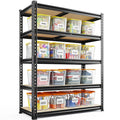 REIBII 2400 LBS Garage Shelving for Basement, Adjustable Shelving Unit