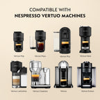 Nespresso Vertuo, Melozio Decaf, Medium Roast, 30-Count Espresso Pods