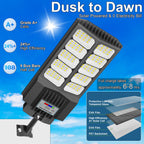 Solar Street Light Outdoor Waterproof Pole Led Solar Lights for Yard