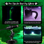 Green Laser Line Projector for Halloween Swamp Party Decoration